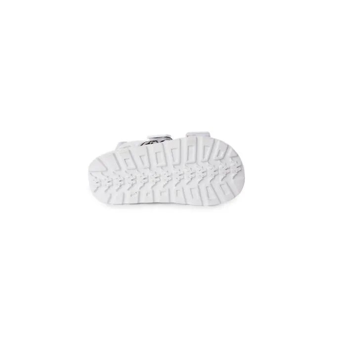 222 Banda Aster 7 Kids Sandals 8211 White Black KidsFootwear Kappa Sandals