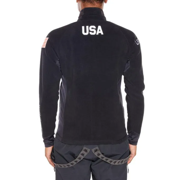 6Cento 687 US Fleece Jacket 8211 Navy Navy Men Kappa Jackets