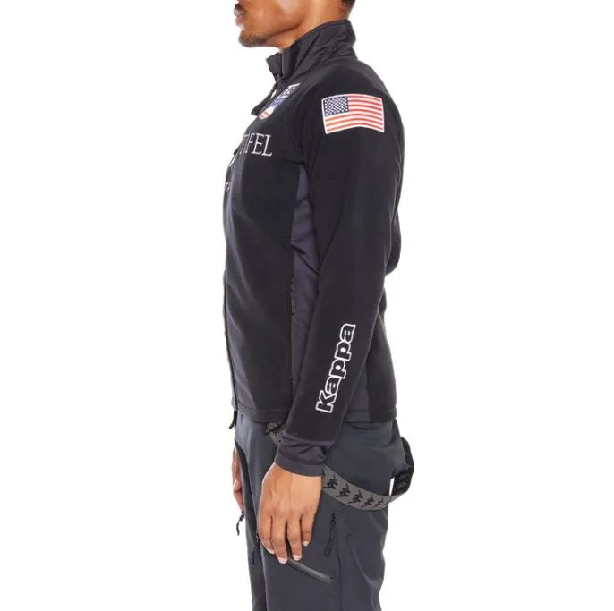 6Cento 687 US Fleece Jacket 8211 Navy Navy Men Kappa Jackets