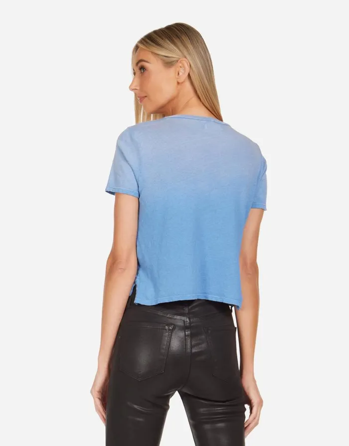 Adeline Rainbow Lightning Star Riptide Ombre Women Lauren Moshi Short Sleeve