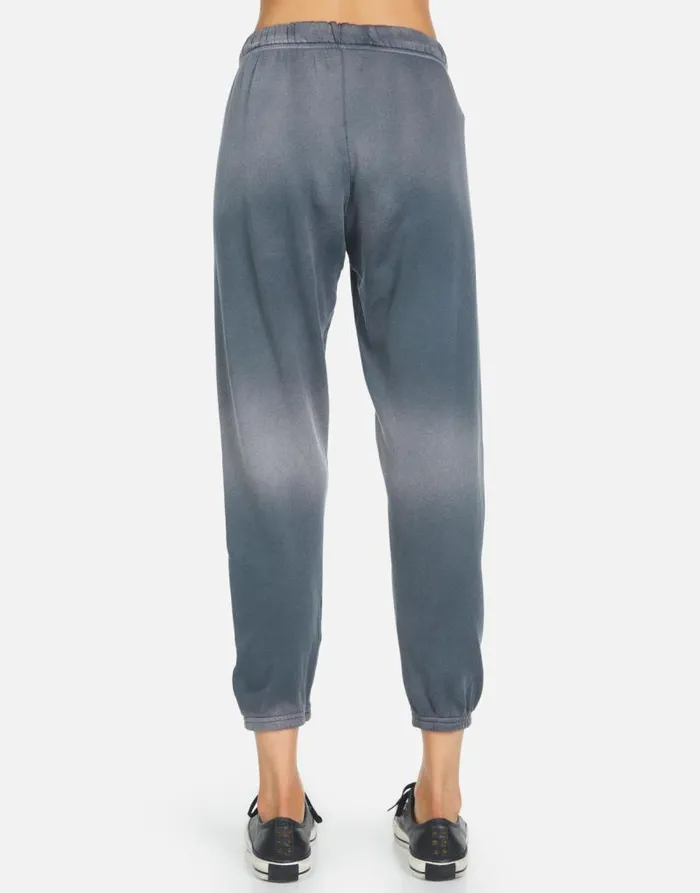 Alana Moshi Ride Faded Graphite Women Lauren Moshi Crop Sweatpants
