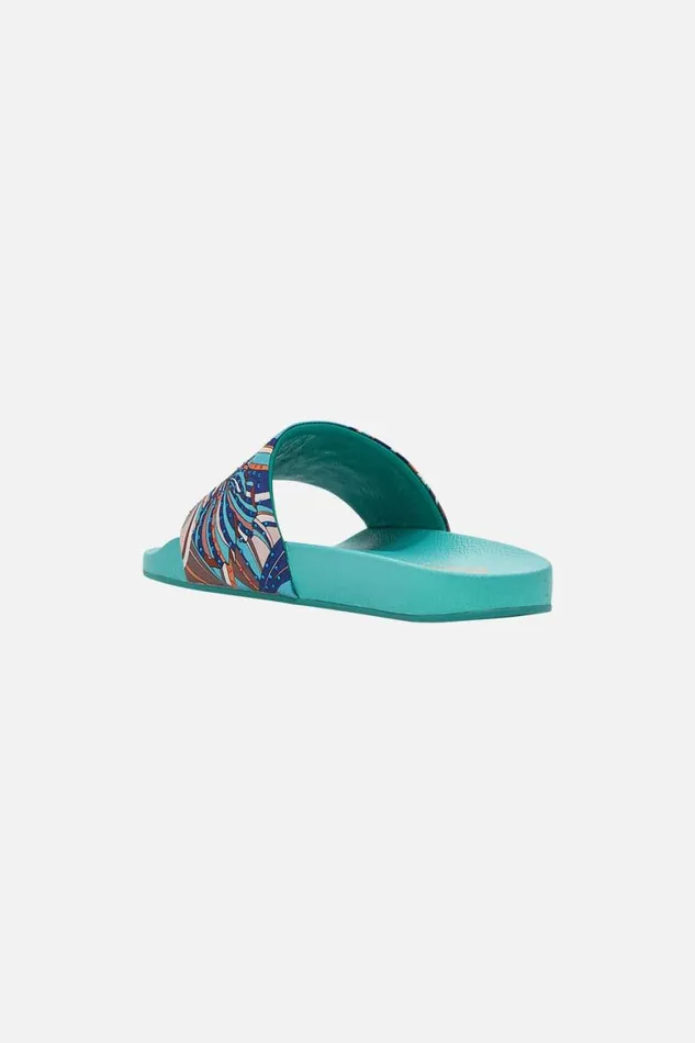 AMELIA POOL SLIDES OASIS ORACLE Oasis Oracle WomensMens Camilla Shoes