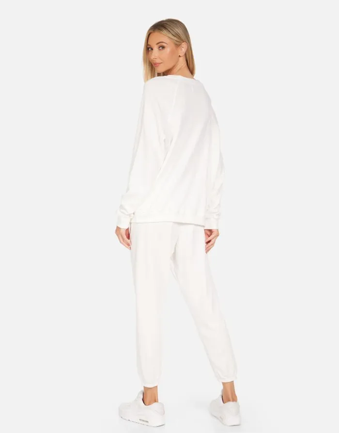 Anela Rainbow Lip Outline Milk Women Lauren Moshi Long Sleeve