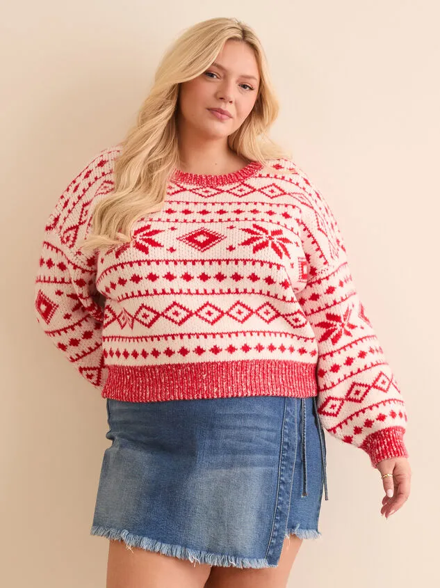 Angelina Holiday Knit Sweater Redivory Women Altar039d State Sweaters Cardigans
