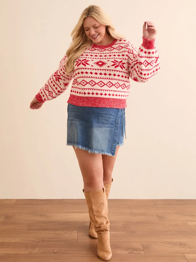 Angelina Holiday Knit Sweater Redivory Women Altar039d State Sweaters Cardigans Angelina Holiday Knit Sweater Redivory Women Altar039d State Sweaters Cardigans
