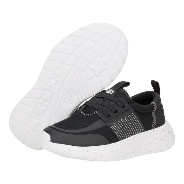 Apparel Sirocco Play Youth Varsity Black Sneakers heydude