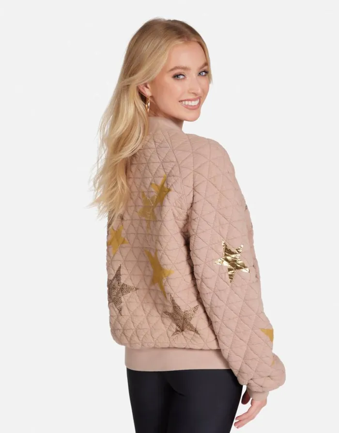 Arlette Gold Crystal Multi Stars Sand Dune Women Lauren Moshi Long Sleeve
