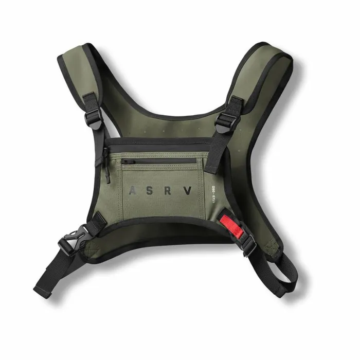 ASRV Bags Men Cordura Lightweight Chest Pack Olive