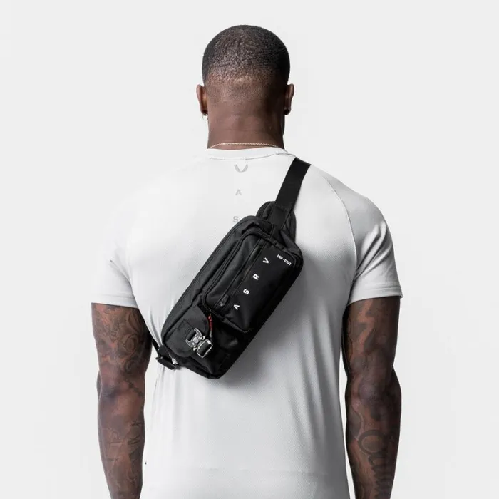 ASRV Bags Men Cordura Tech Crossbody Pack Black