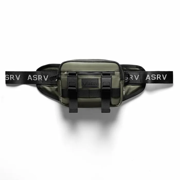 ASRV Bags Men Small Crossbody Bag Olive