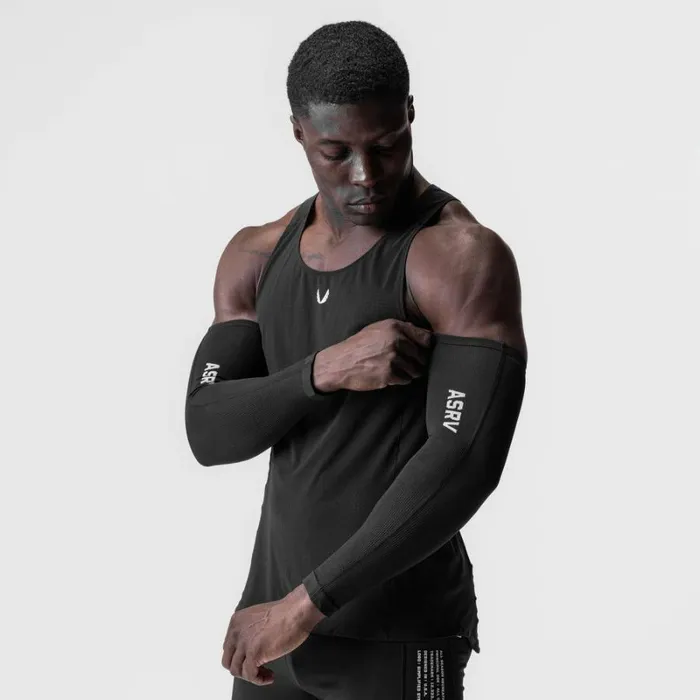 ASRV Gloves and Sleeves Men BodyMapped Arm Sleeve Black