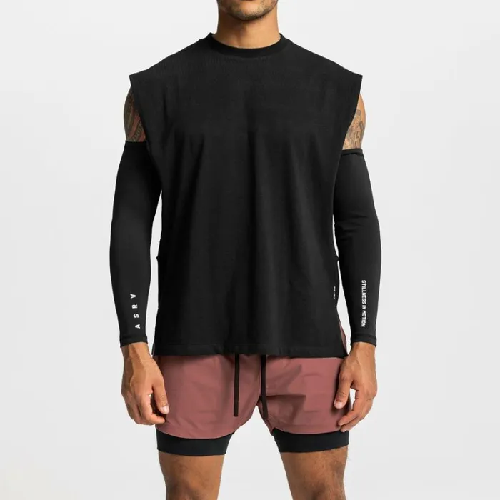 ASRV Gloves and Sleeves Men WarpFlexx Arm Sleeve Black