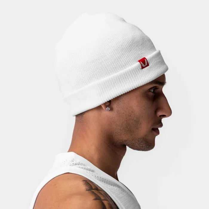 ASRV Hats and Headwear Men Essential Beanie White