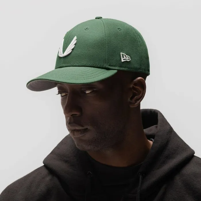 ASRV Hats and Headwear Men New Era 59Fifty Low Profile Hat Forest Greenwhite wings ASRV Hats and Headwear Men New Era 59Fifty Low Profile Hat Forest Greenwhite wings