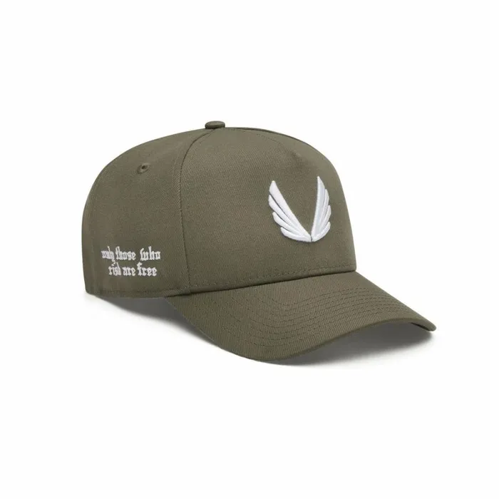 ASRV Hats and Headwear Men New Era 9Forty AFrame Hat Faded Olivewhite