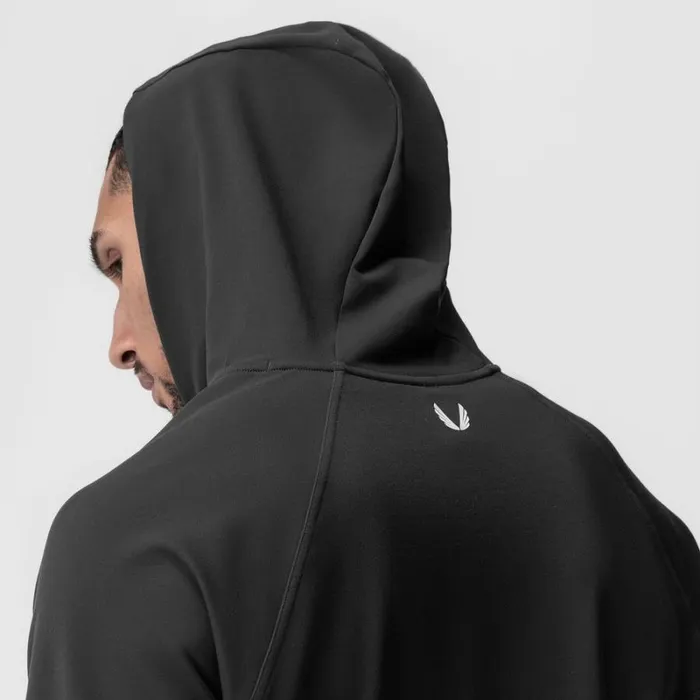 ASRV Hoodies and Sweatshirts Men Performance Fleece Zip Hoodie Space Grey