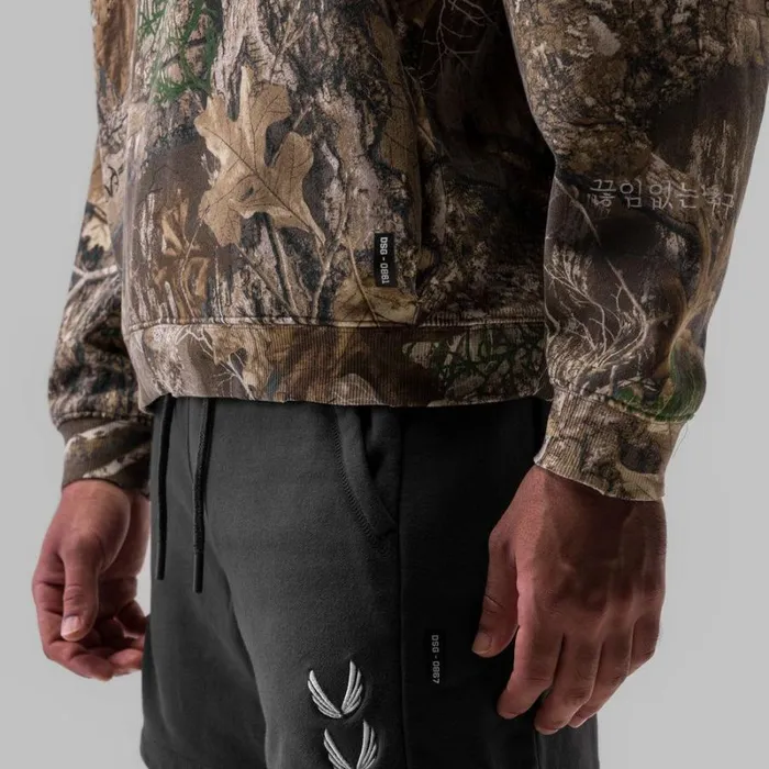 ASRV Hoodies and Sweatshirts Men Tech Essential Distressed Crewneck Realtree Camo ASRV Hoodies and Sweatshirts Men Tech Essential Distressed Crewneck Realtree Camo