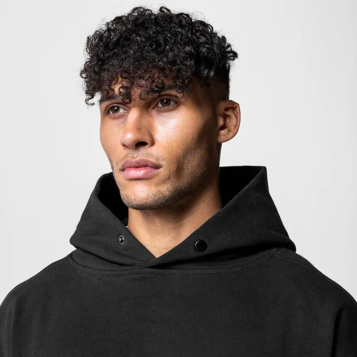 ASRV Hoodies and Sweatshirts Men TechTerry Hoodie Black