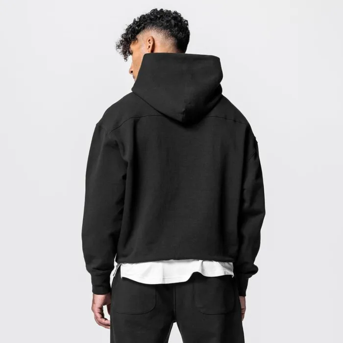 ASRV Hoodies and Sweatshirts Men TechTerry Hoodie Black