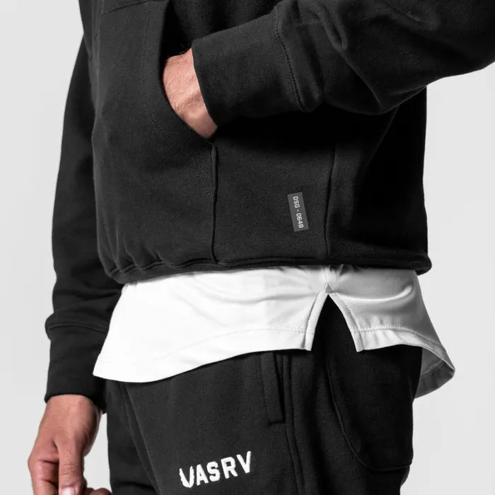 ASRV Hoodies and Sweatshirts Men TechTerry Hoodie Black