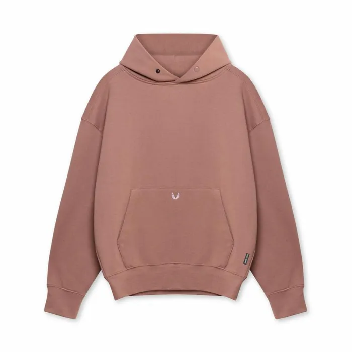 ASRV Hoodies and Sweatshirts Men TechTerry Hoodie Red Earth Limited