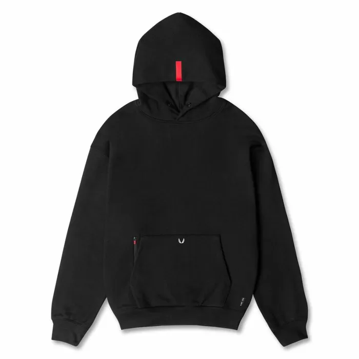 ASRV Hoodies and Sweatshirts Men TechTerry Zip Pocket Hoodie Blackwhite 034otwr034 ASRV Hoodies and Sweatshirts Men TechTerry Zip Pocket Hoodie Blackwhite 034otwr034