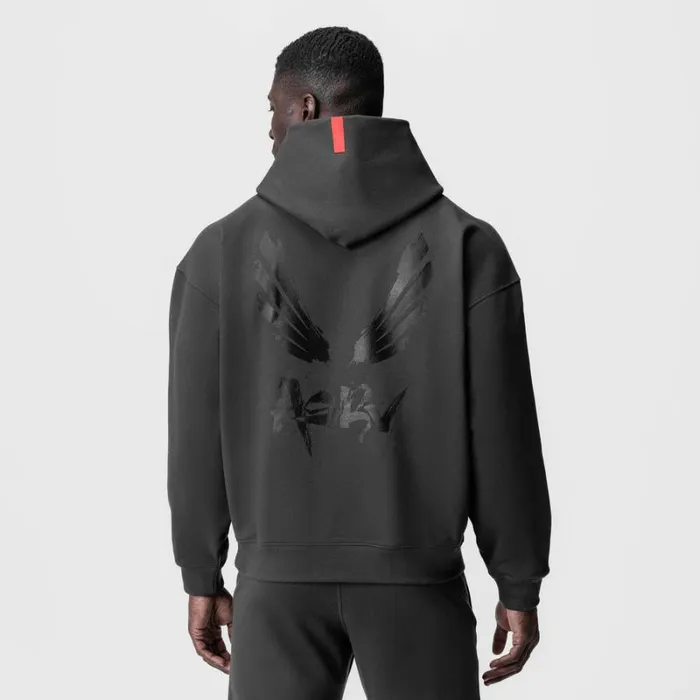 ASRV Hoodies and Sweatshirts Men TechTerry Zip Pocket Hoodie Space Greyblack 034brush Wingsasrv034 ASRV Hoodies and Sweatshirts Men TechTerry Zip Pocket Hoodie Space Greyblack 034brush Wingsasrv034