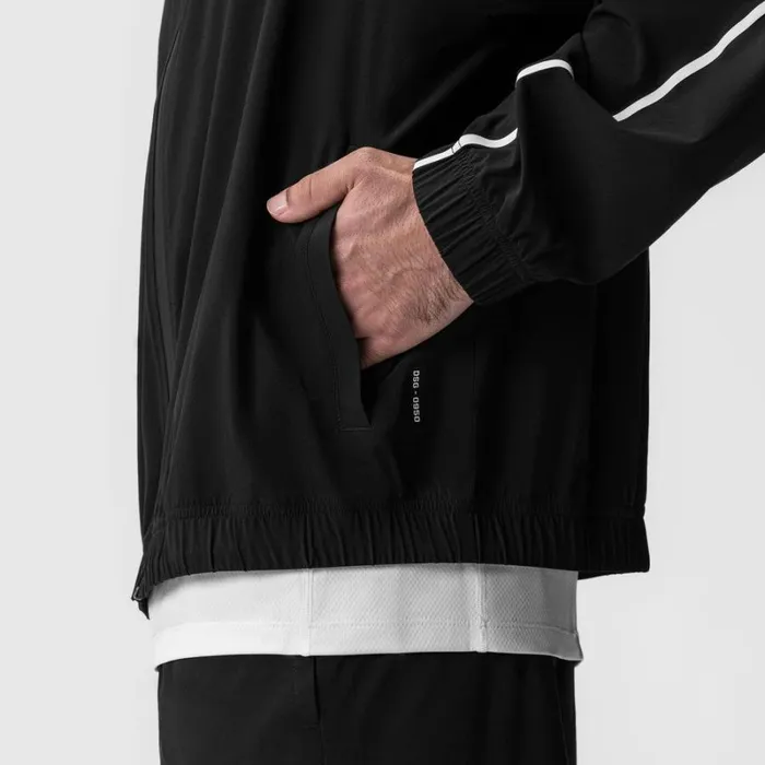 ASRV Jackets and Outerwear Men Aerotex Track Jacket Blackwhite