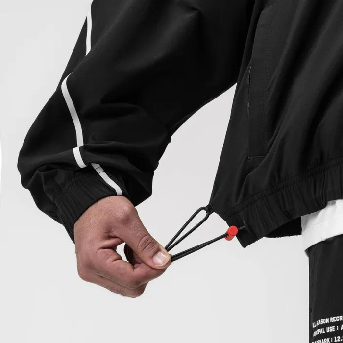 ASRV Jackets and Outerwear Men Aerotex Track Jacket Blackwhite