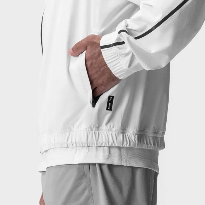 ASRV Jackets and Outerwear Men Aerotex Track Jacket Whiteblack