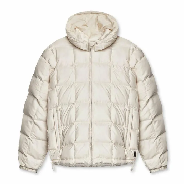 ASRV Jackets and Outerwear Men WeatherReady Down Puffer Jacket Ivory Cream