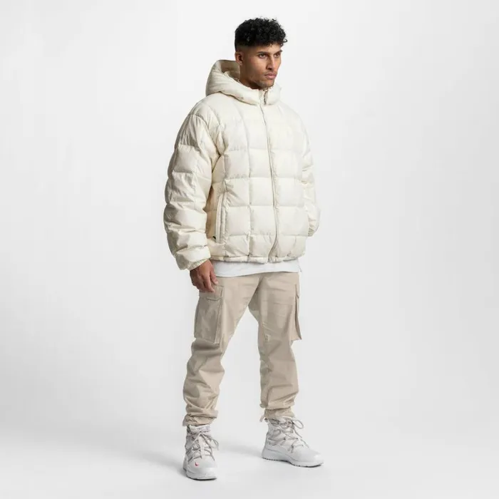 ASRV Jackets and Outerwear Men WeatherReady Down Puffer Jacket Ivory Cream