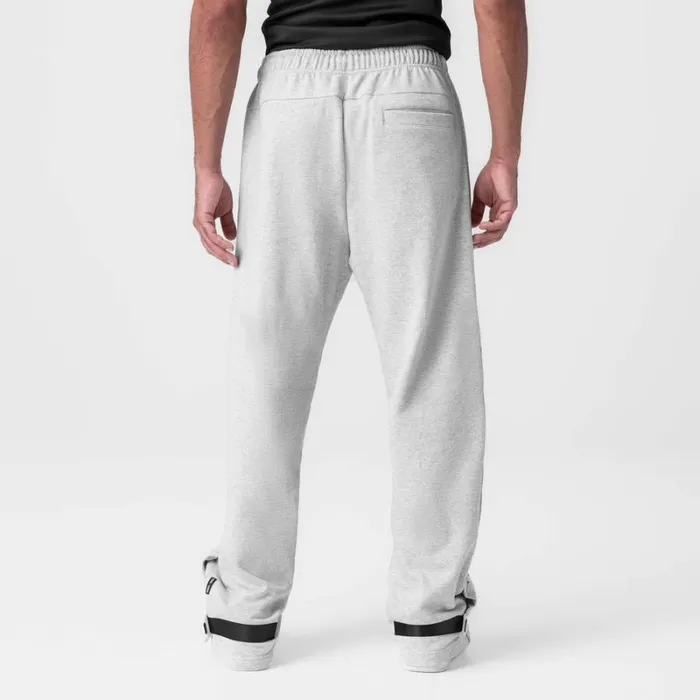 ASRV Joggers and Pants Men Herringbone Terry Snap Button Sweats Heather Grey ASRV Joggers and Pants Men Herringbone Terry Snap Button Sweats Heather Grey
