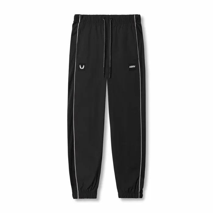 ASRV Joggers and Pants Men Ripstop Oversized Track Pant Dusk Black