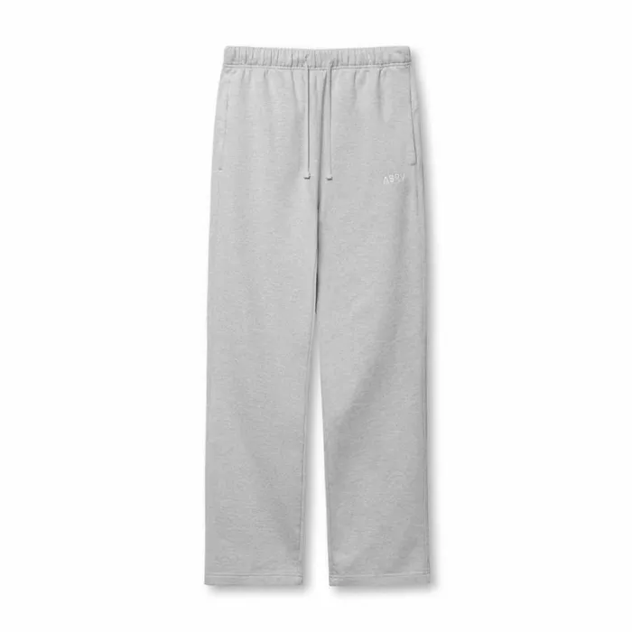 ASRV Joggers and Pants Men Tech Essential Straight Leg Sweats Heather Grey