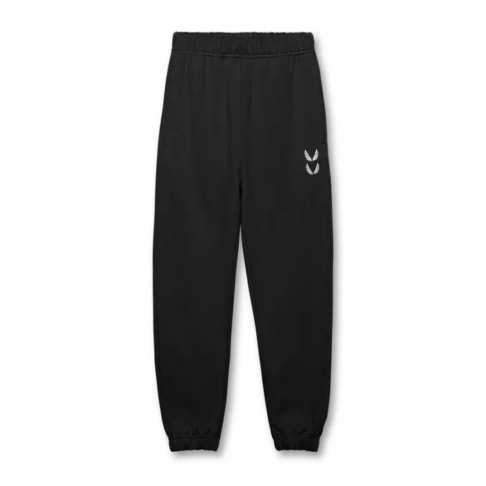 ASRV Joggers and Pants Men TechTerry Oversized Sweats Black 034stacked Wings034