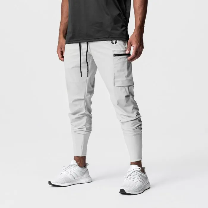 ASRV Joggers and Pants Men TetraLite Inlay Pocket High Rib Jogger Stone