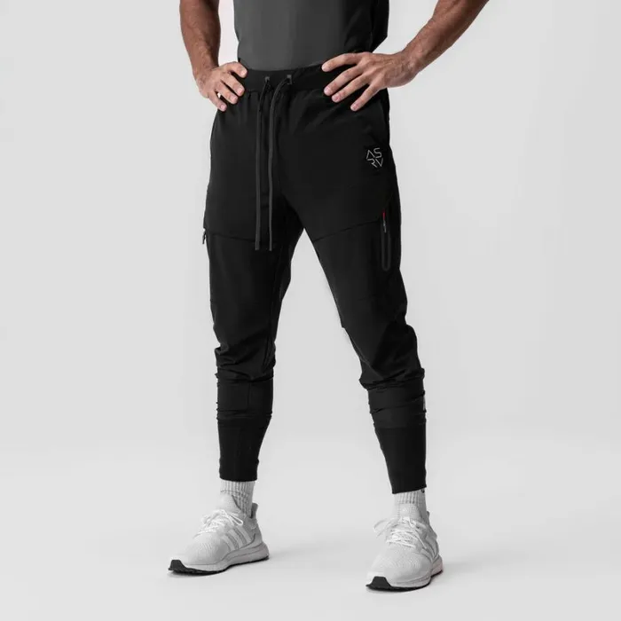 ASRV Joggers and Pants Men TetraLite Tech High Rib Jogger Black 034cyber034