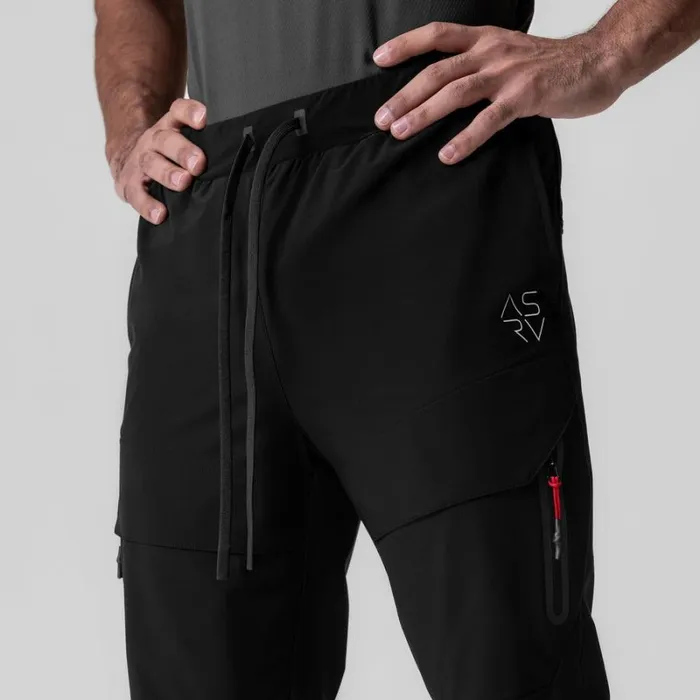 ASRV Joggers and Pants Men TetraLite Tech High Rib Jogger Black 034cyber034