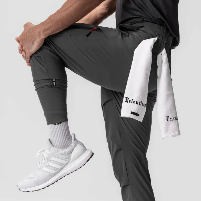 ASRV Joggers and Pants Men TetraLite Tech High Rib Jogger Space Grey 034cyber034