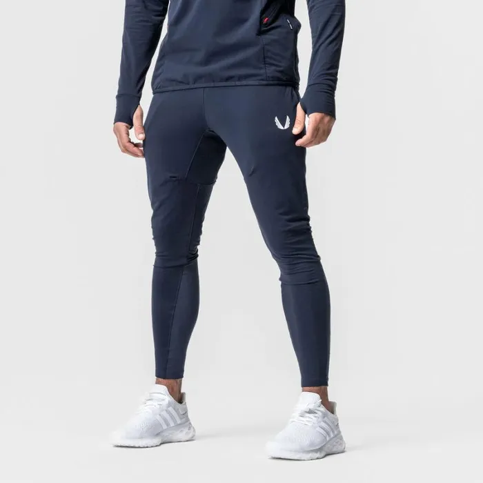 ASRV Joggers and Pants Men Thermal Hybrid Jogger Navy