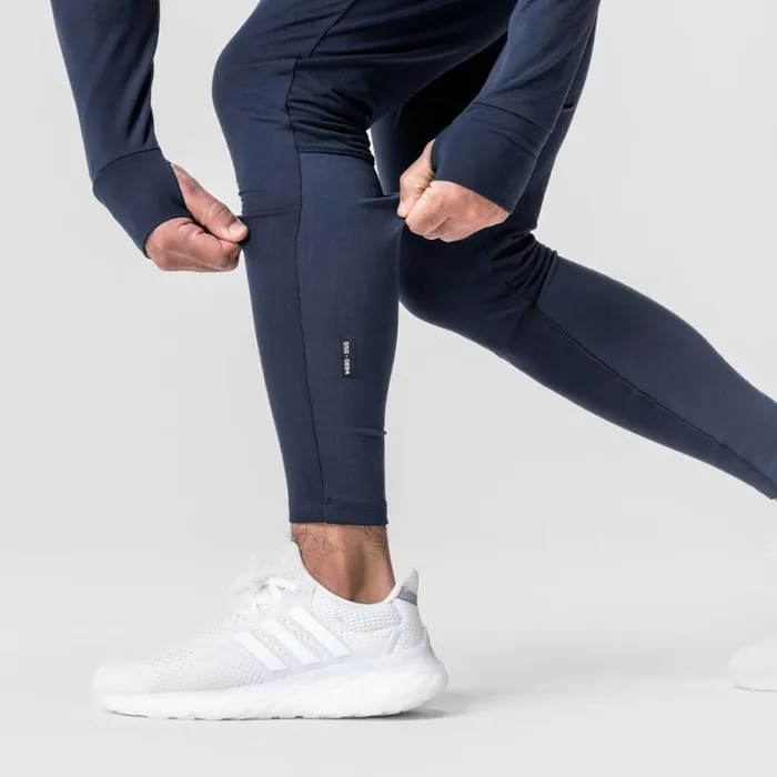 ASRV Joggers and Pants Men Thermal Hybrid Jogger Navy
