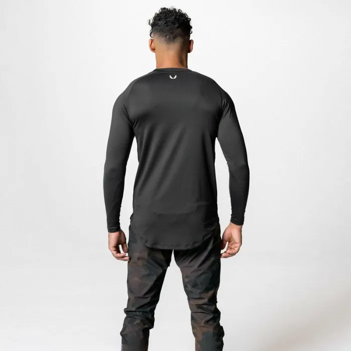 ASRV Long Sleeves Men SilverLite 20 Established Long Sleeve Black 034asrv034