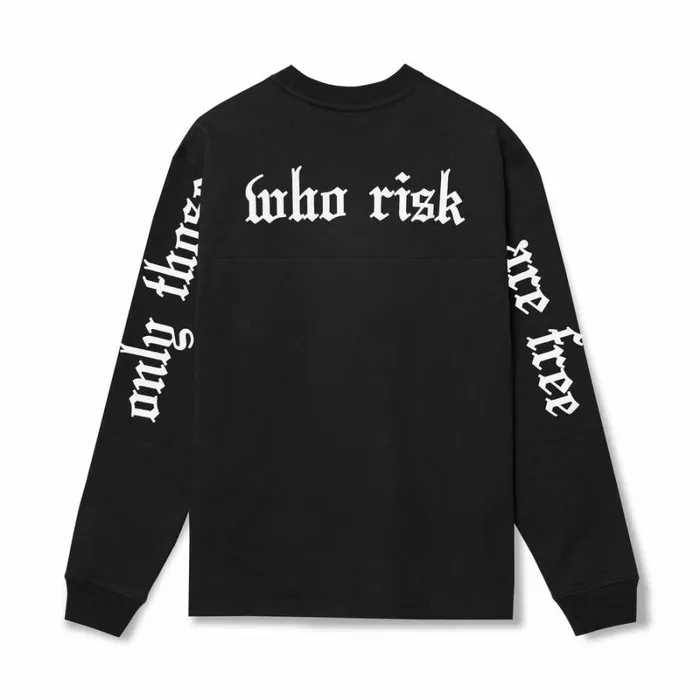 ASRV Long Sleeves Men Tech Essential Relaxed Long Sleeve Blackwhite 034otwr034