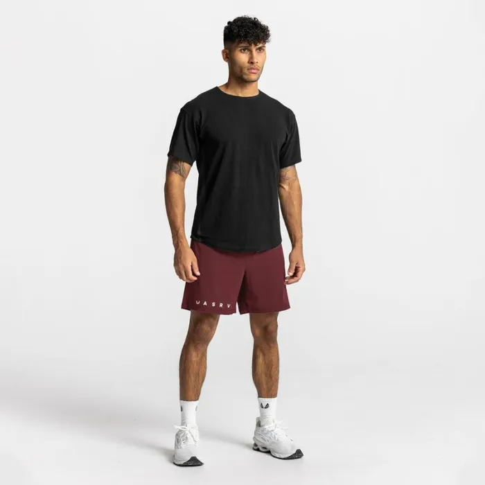 ASRV Short Sleeves Men CottonPlus Vented Tee Black