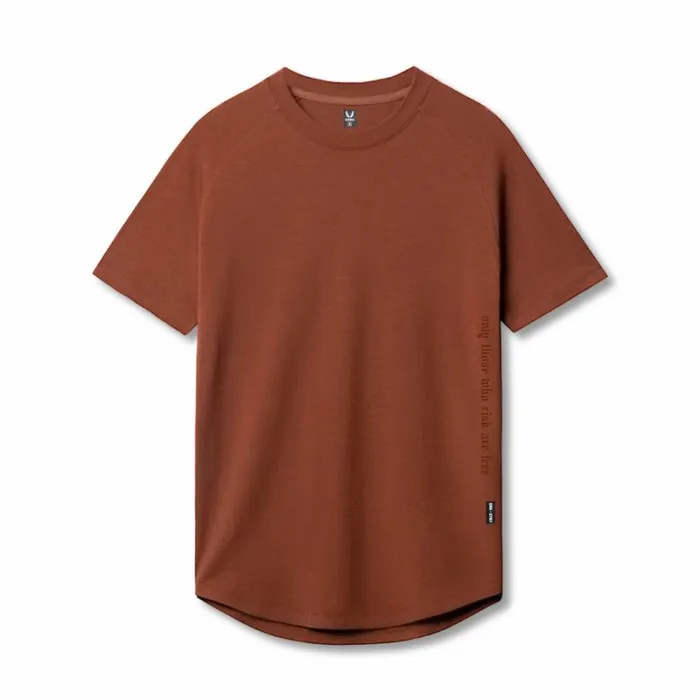 ASRV Short Sleeves Men Supima Established Tee Brick