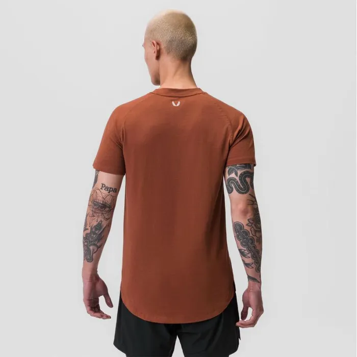 ASRV Short Sleeves Men Supima Established Tee Brick