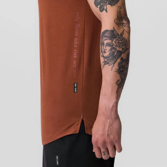 ASRV Short Sleeves Men Supima Established Tee Brick