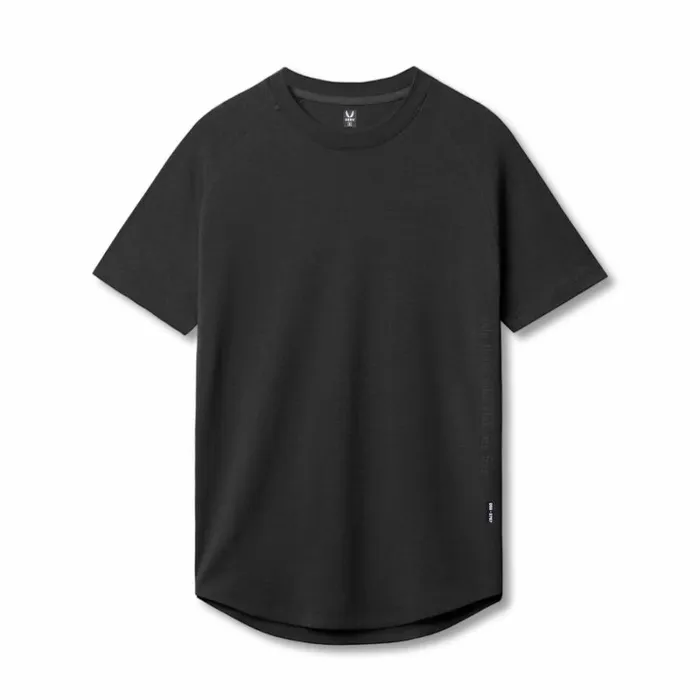 ASRV Short Sleeves Men Supima Established Tee Dusk Black
