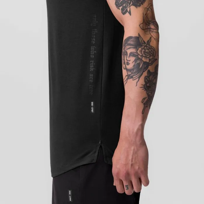 ASRV Short Sleeves Men Supima Established Tee Dusk Black